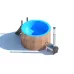 Купель уличная 200х115 см под ключ с печью Купель уличная 200х115 см под ключ с печью